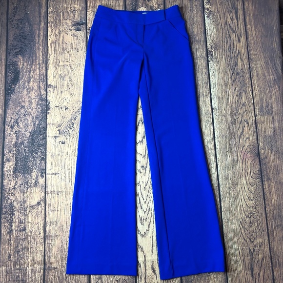 royal blue flare pants